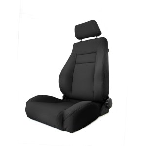 Jeep Wrangler TJ Seats - Front - Rugged Ridge - Ultra Reclinable - Black - `97-`06